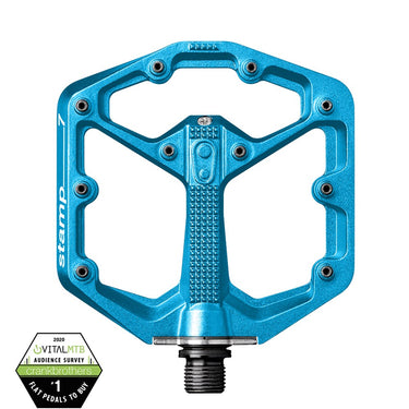 Crankbrothers Pedal Stamp 7 Small Electric Blue